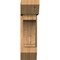 Ekena Millwork Imperial Slat Smooth Bracket w/ Offset Brace, Western Red Cedar, 7 1/2"W x 22"D x 26"H BKT0806X22X26IMP06SWR - alternate 3